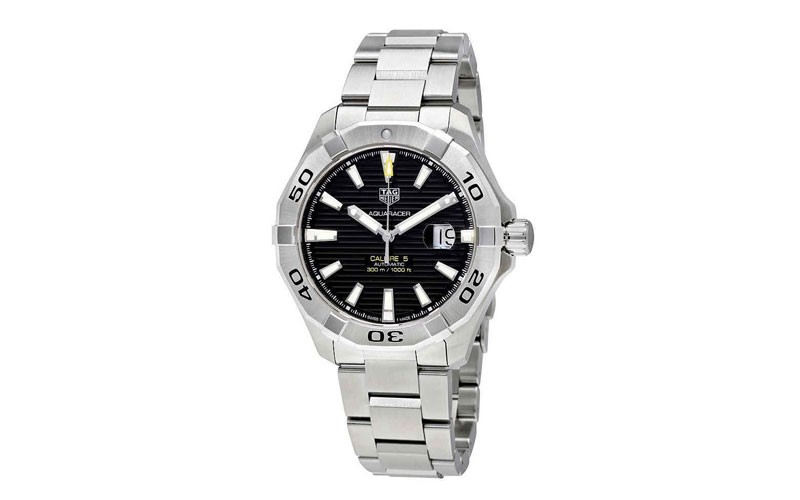 TAG Heuer Aquaracer Black Dial Calibre 5 Automatic Men's Watch 