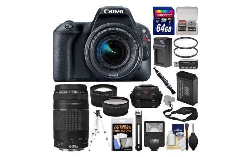 Canon EOS Rebel SL2 Wi-Fi Digital SLR Camera