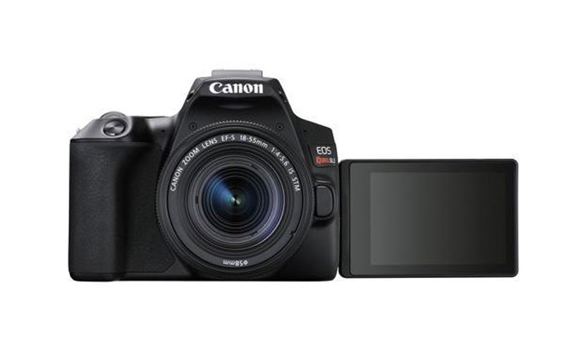 Canon EOS Rebel SL3 DSLR Camera w/ 18-55mm IS II + 75-300mm III Double Zoom