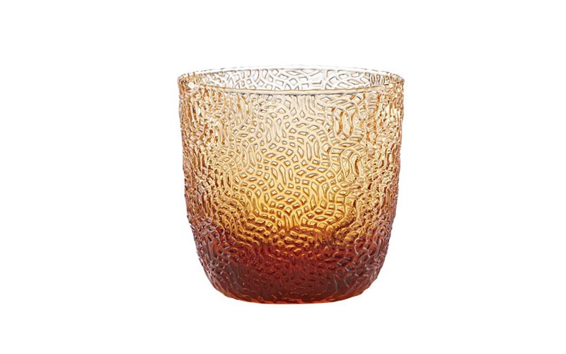 Creeksid Amber Double Old Fashioned Glass