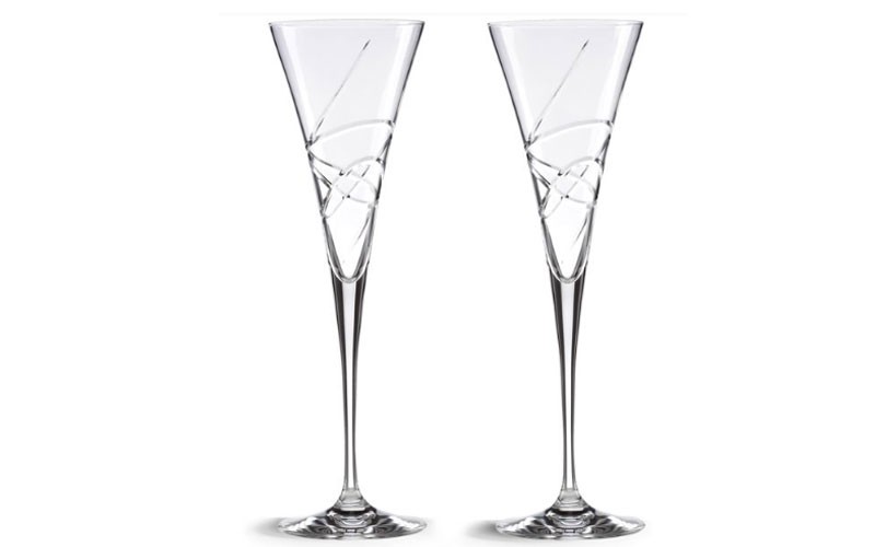 Adorn Crystal 2-piece Toasting Flute Set