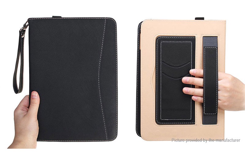 Leather Protective Flip-open Stand Case Cover for Apple iPad Air/Air 2