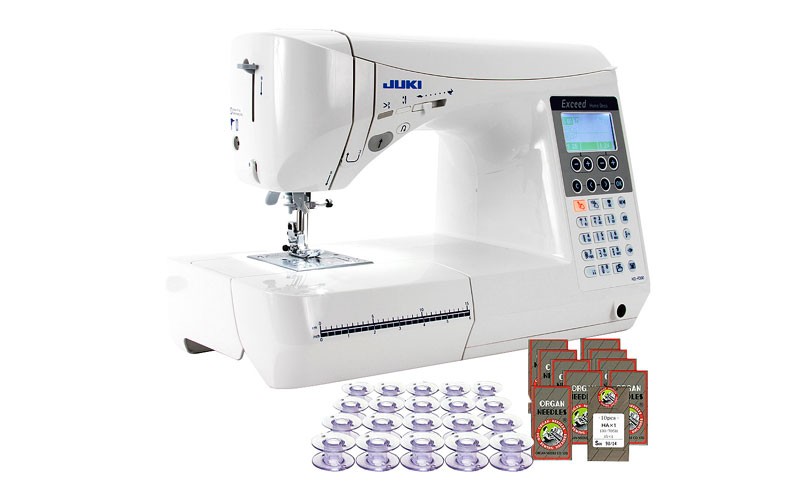 Juki HZL-F300 Exceed Series Computer Sewing Quilting Machine w/ 20 Bobbins