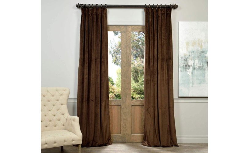 Signature Java Blackout Velvet Curtain