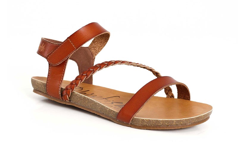 lowfish Shoes Goya Braided Sandals for Women in Scotch
