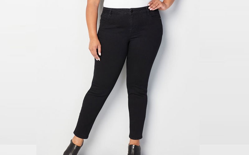 1432 Skinny Jean In Black