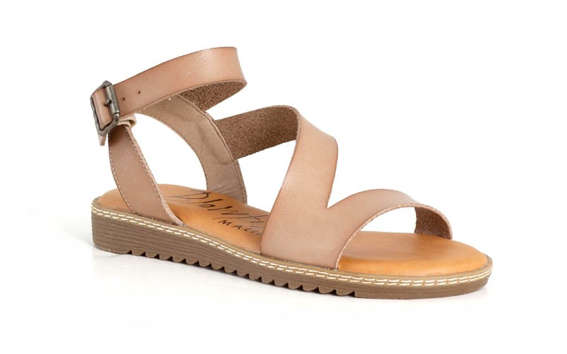 Blowfish Shoes Osta Diagonal Strap Sandals for Women