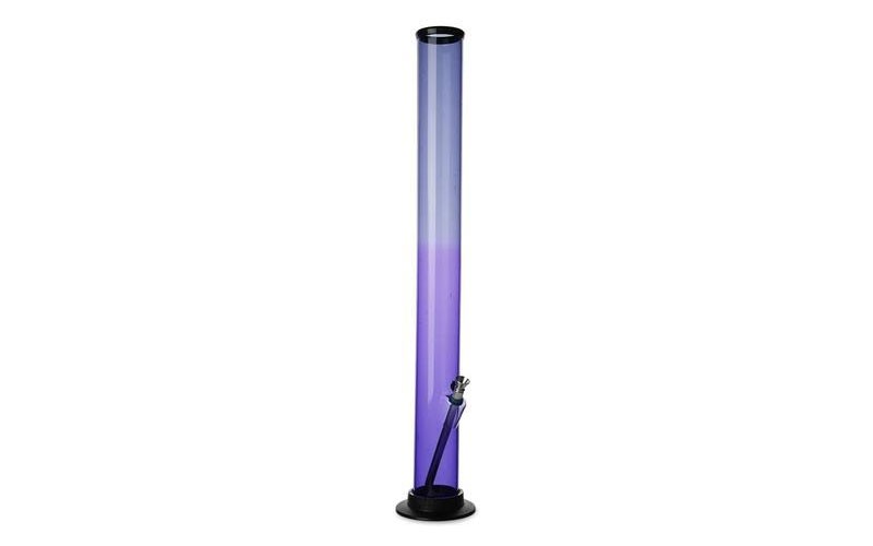 Acrylic Straight Bong 2 Colours