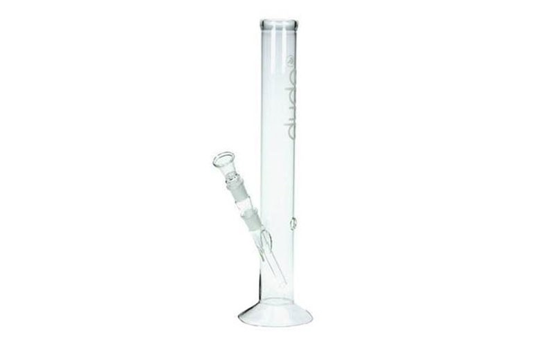 Dude Straight Glass Bong Set Large