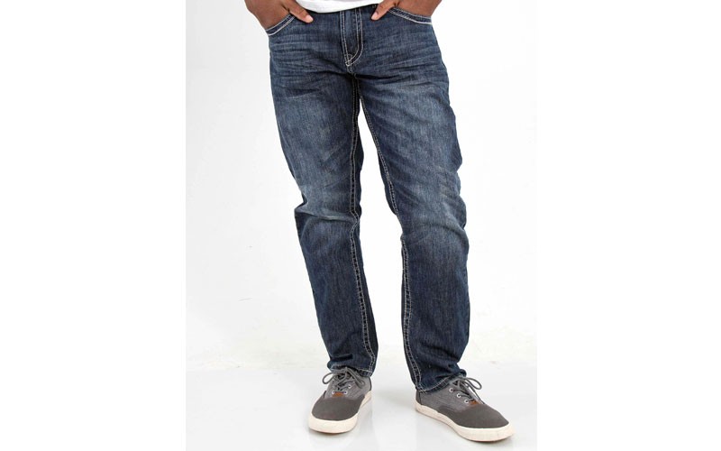 Axel Jeans Trumball Relaxed Fit Straight Stretch Jeans for Men