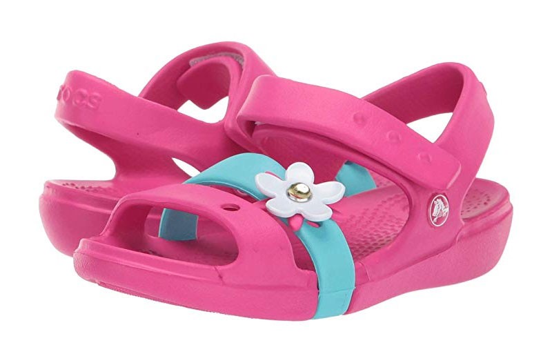 Crocs KidsKeeley Charm Sandal (Toddler/Little Kid)