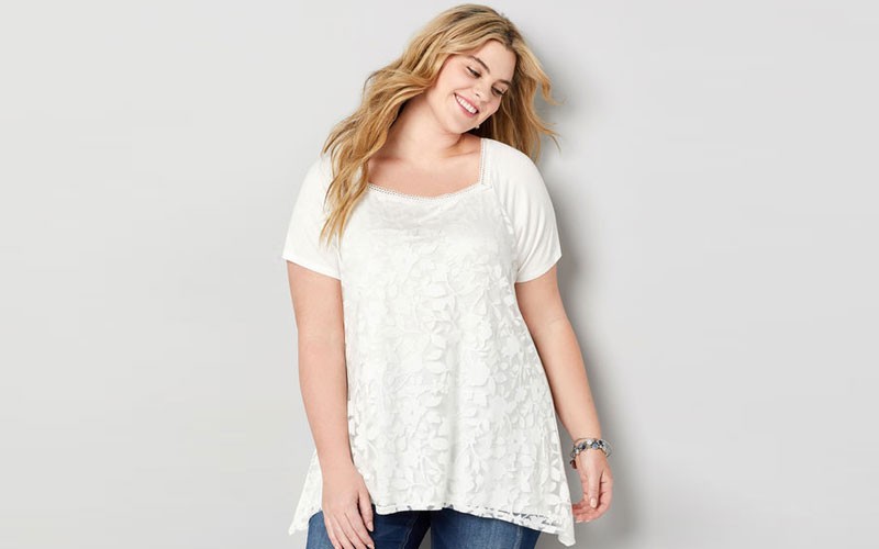 Burnout Sharkbite Top For Womens