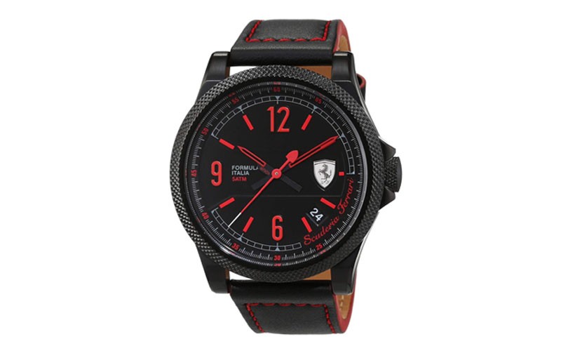 Ferrari Mens Analog Dress Quartz Watch NWT 0830271