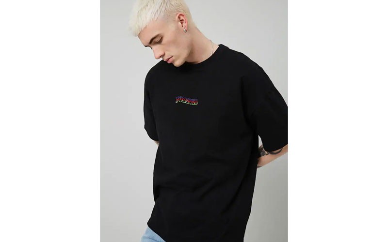  Forever Embroidered Graphic Tee For Mens
