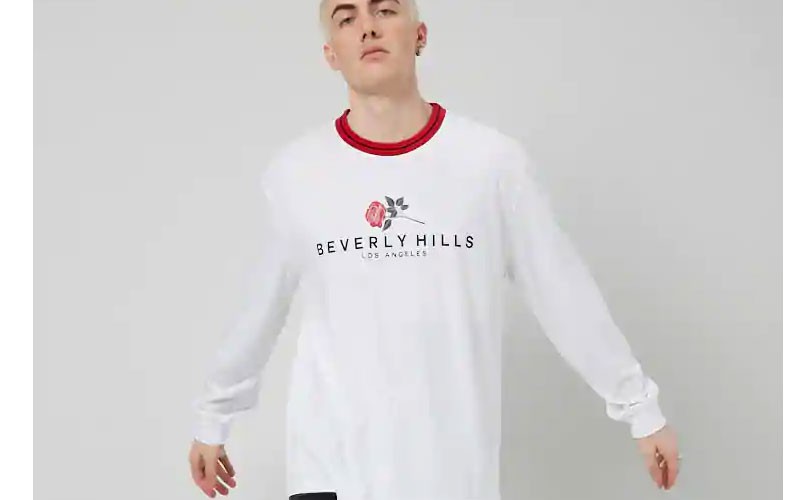 Beverly Hills Graphic Tee For Mens