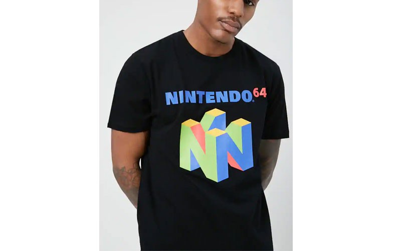 Nintendo 64 Graphic Tee For Mens