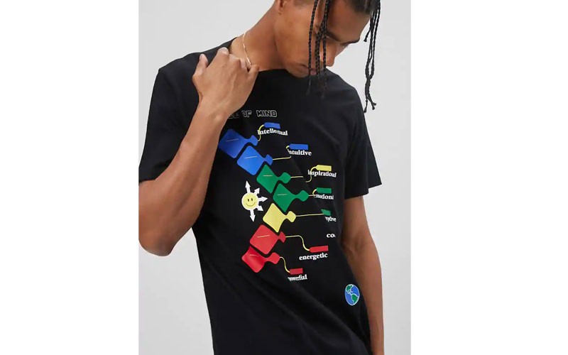 Peace Of Mind Graphic Tee For Mens