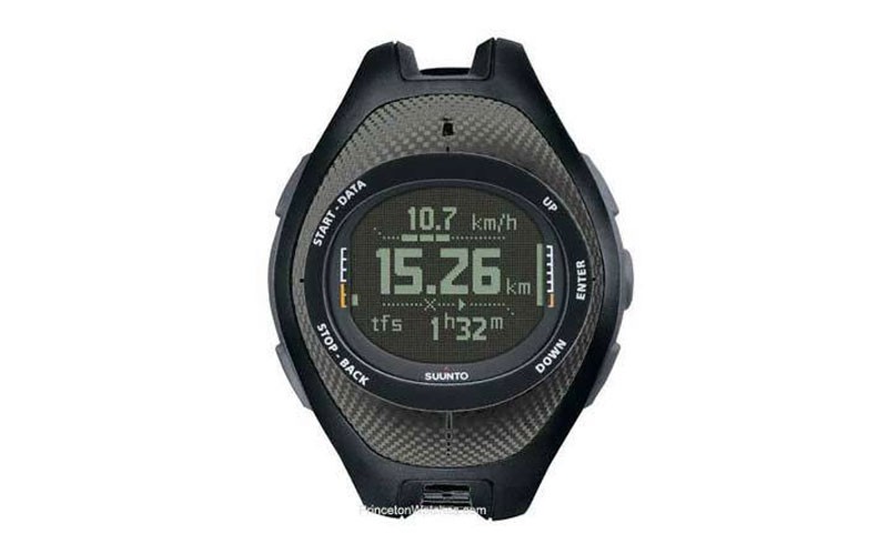 Suunto X9Mi Military GPS Cross Trainer Negative Display Black Elastomer