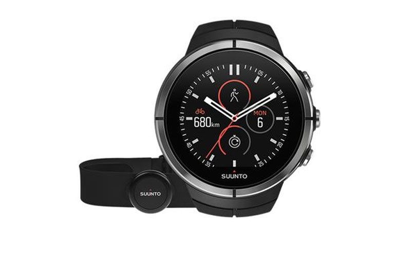 Suunto Spartan Ultra Black Touch Screen GPS Bluetooth Heart Rate Monitor