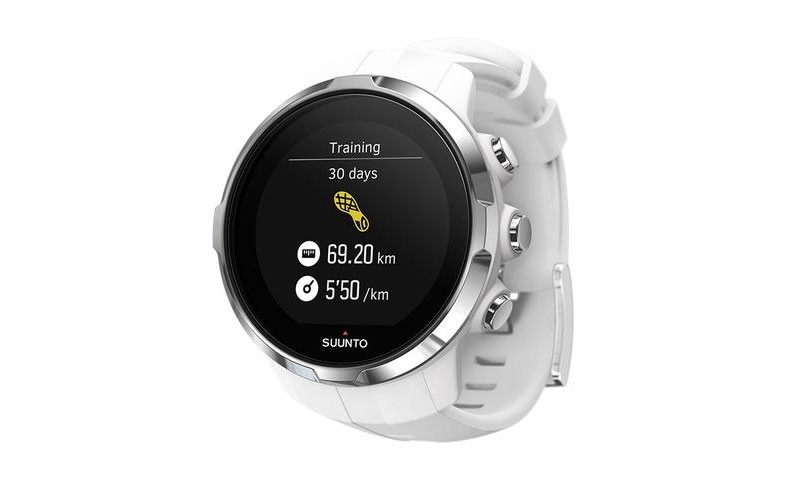 Suunto Spartan Sport White Strap Touch Screen Bluetooth GPS 100m