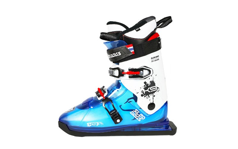 K9.02 Blue White Sled Dogs Snowskates