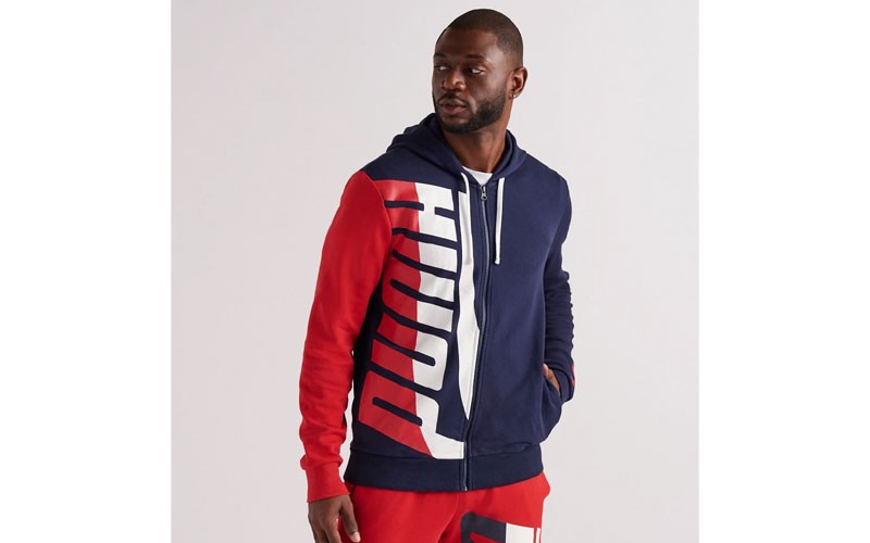 Puma Loud Pack Full Zip Hoodie For Mens