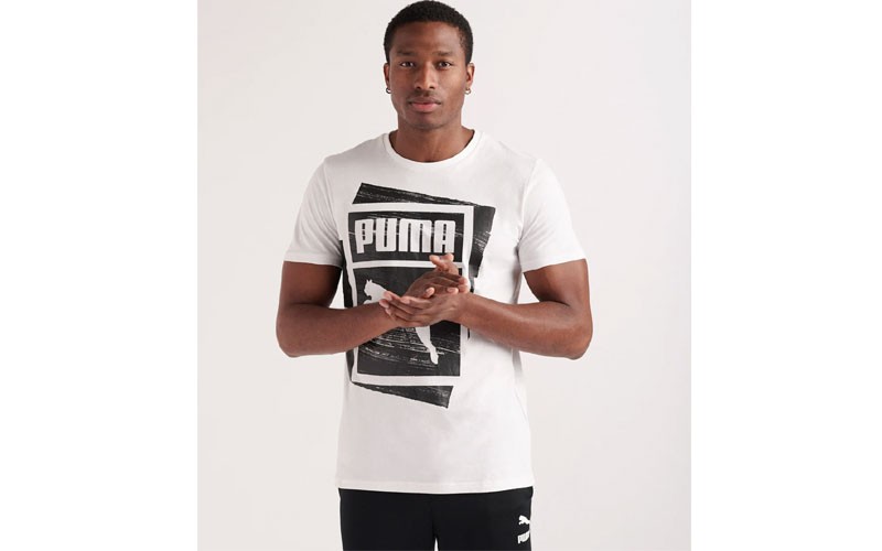 Puma Graphic Brand Box Tee For Mens