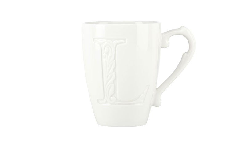 Initially Mine Monogram Mug by Lenox