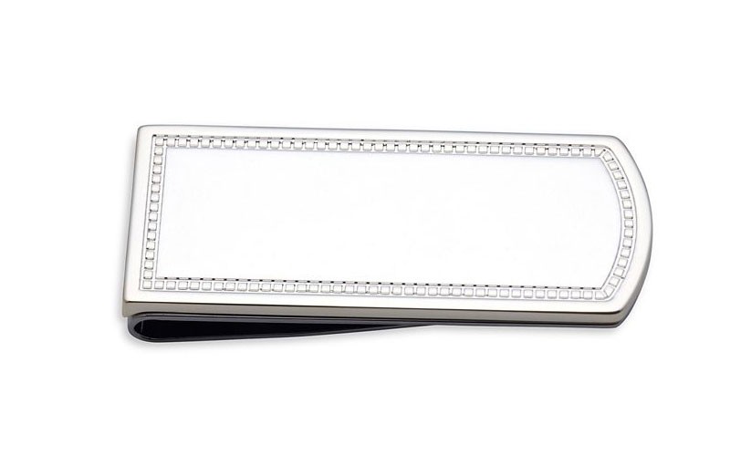 Reed & Barton Charleston Silverplate Money Clip By Reed & Barton