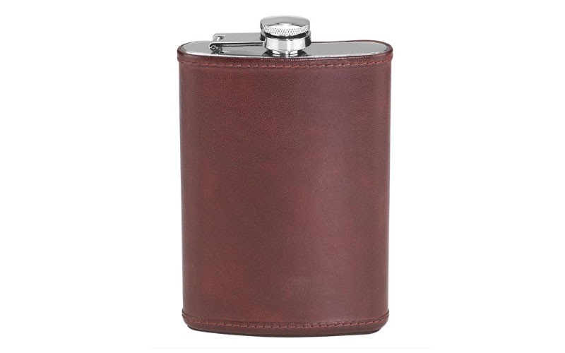 Hudson Leather Flask