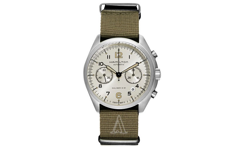 Hamilton Khaki Aviation Pilot Pioneer Auto Chrono Mens Watch