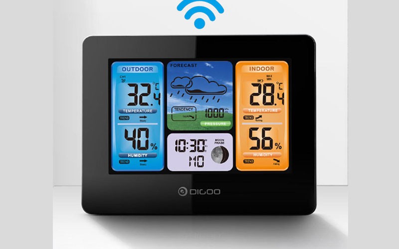 Digoo DG-EX001 APP Remote Setting WIFI Smart Weather Station Wireless