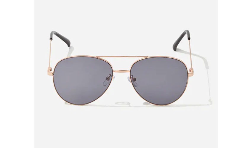 Metal Aviator Sunglasses