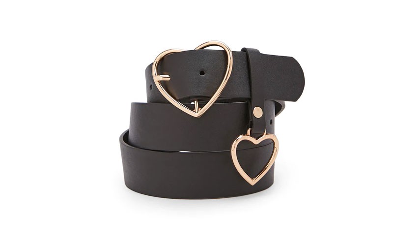 Heart Buckle Belt