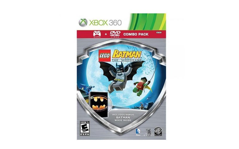 Lego Batman Game batman Movie DVD Combo Pack Xbox 360
