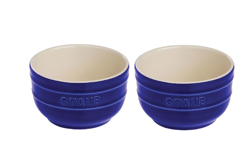 Prep Bowl Set Dark Blue Set Of 2