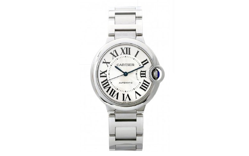 Cartier Ballon Bleu Silver Tone Dial Automatic Unisex Watch
