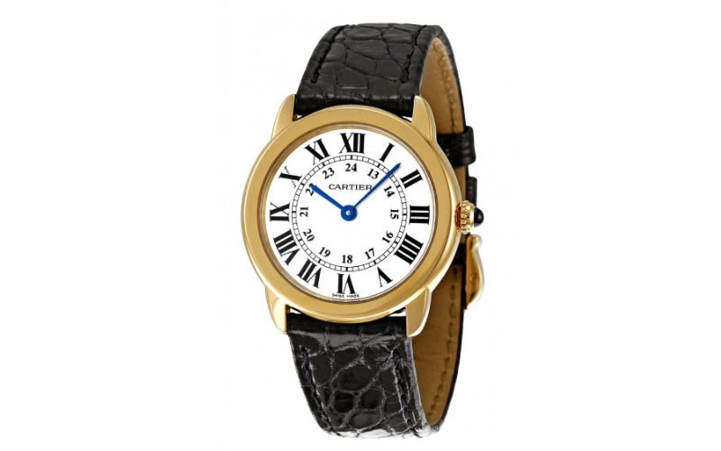 Cartier Ronde White Dial Womens Watch
