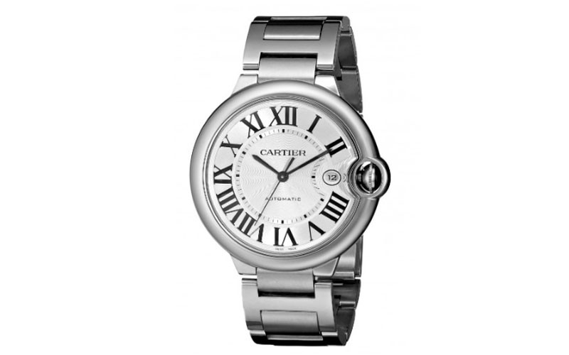 Cartier Ballon Bleu White Dial Automatic Mens Watch