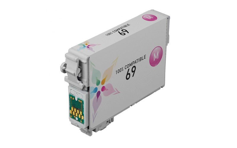 Remanufactured Epson T069320 (T0693) Magenta Ink Cartridge