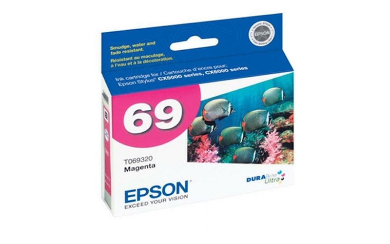 Genuine OEM Epson T069320 (T0693) Magenta Ink Cartridge