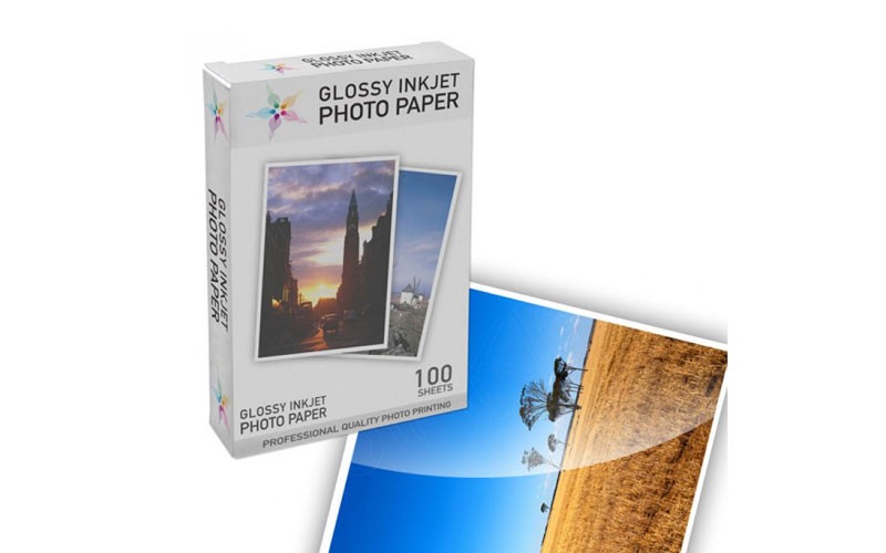 Premium Glossy Photo 100 pack Resin Coated