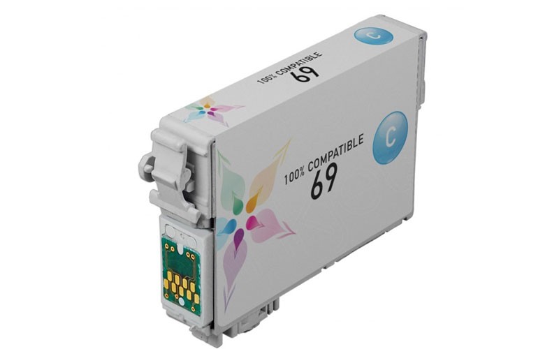 Remanufactured Epson T069220 (T0692) Cyan Ink Cartridge