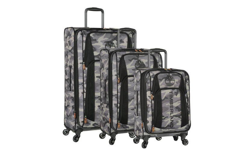 Timberland Sadler Pass 3 Piece Spinner Luggage Set