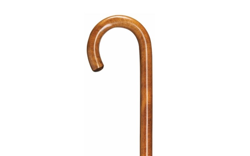 Harvy Men's Cherry Crook Maple Cane