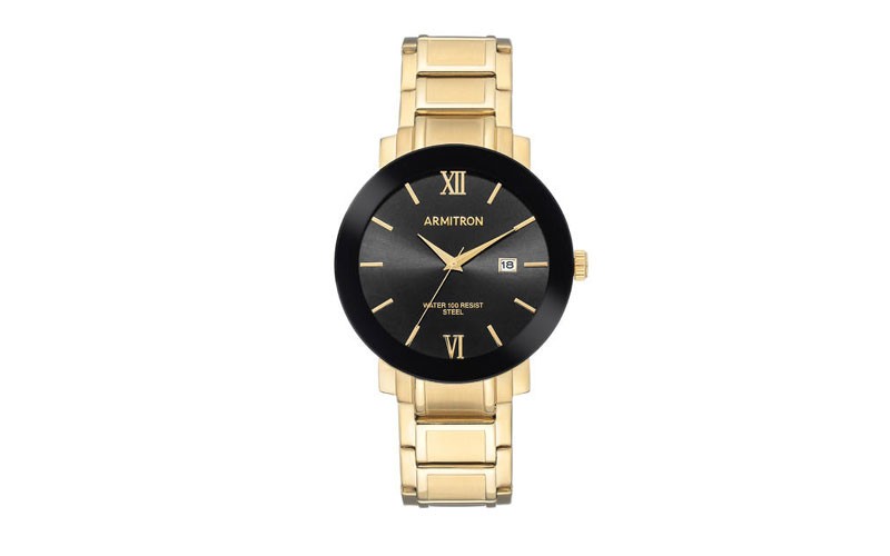 Armitron Gold Tone Bracelet Watch