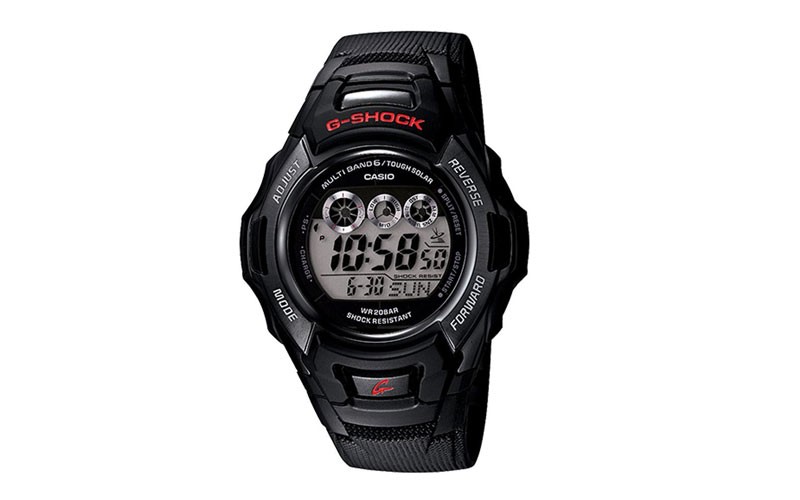 Casio G-Shock GWM530 Series Mens Watch - Atomic - Tough Solar - Black - 200M