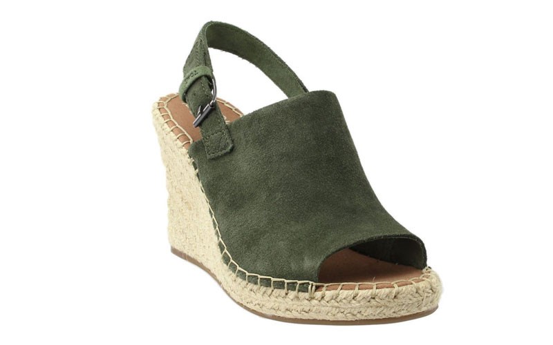 Toms Monica Suede Wedge Womens Shoes