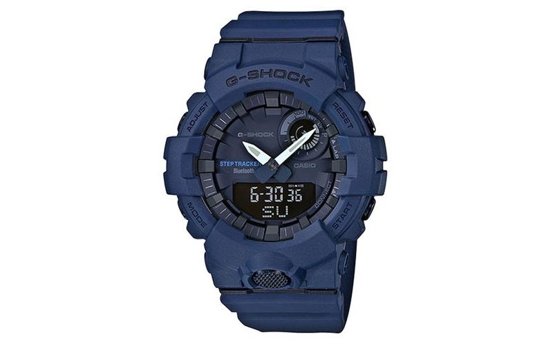 Casio G-Shock Training Watch - Bluetooth - Blue - Step Counter - 200M