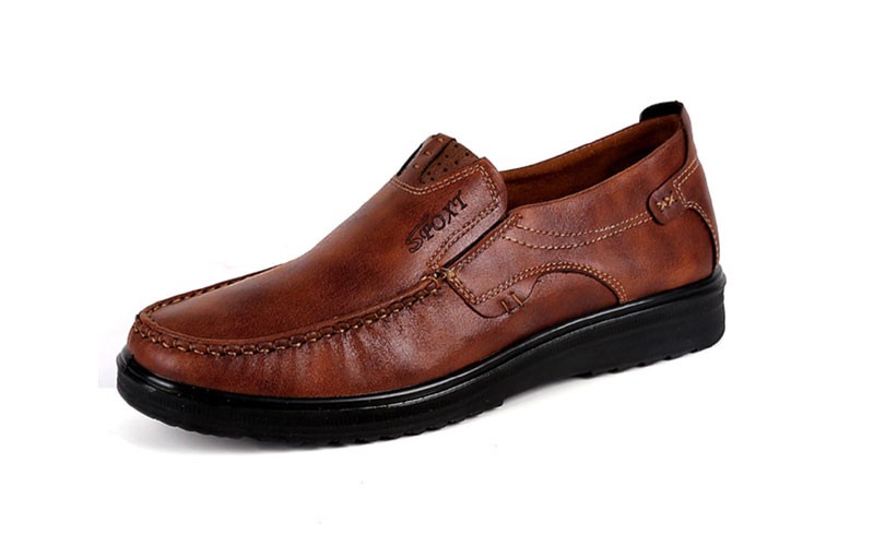 Menico Large Size Men Comfy Casual Microfiber Leather Oxfords Shoes